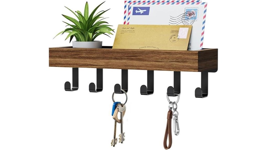 adhesive magnetic key holder