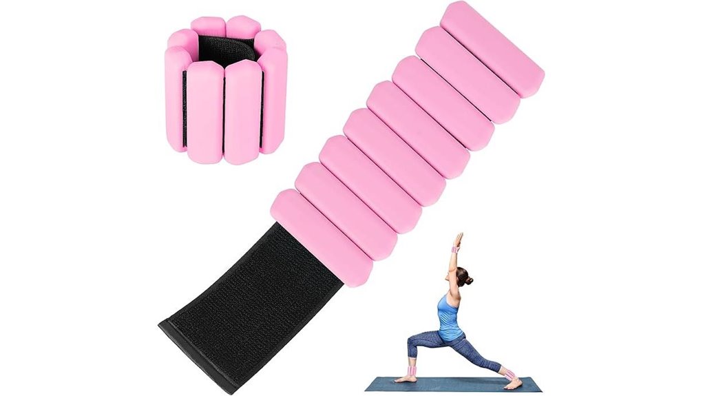 adjustable 2lb wrist ankle