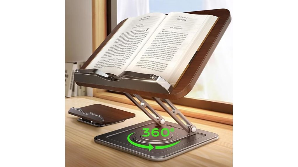adjustable 360 stand with clips