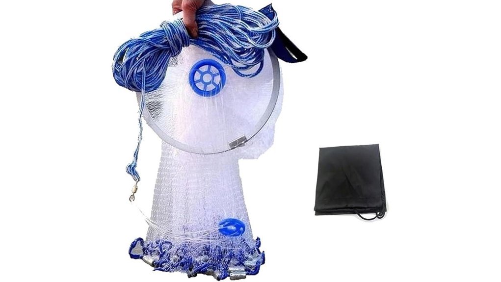 adjustable aluminum frame cast net