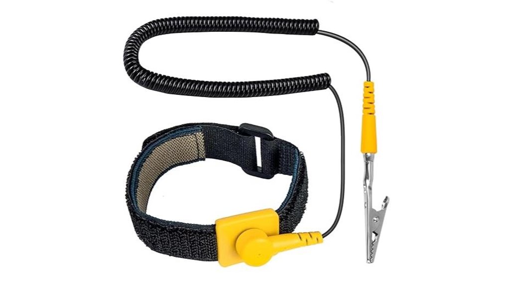 adjustable anti static wrist strap
