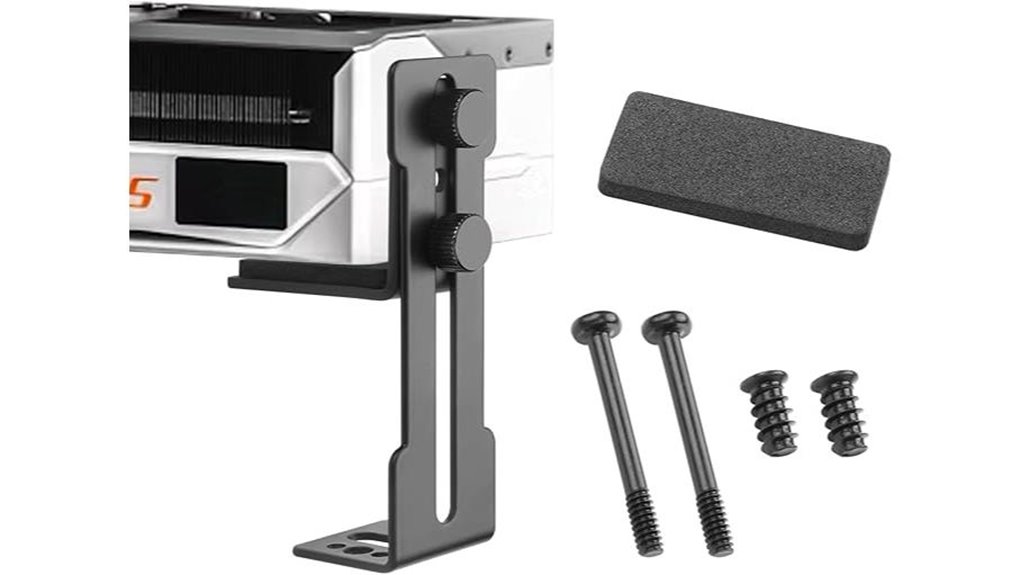 adjustable black gpu support bracket