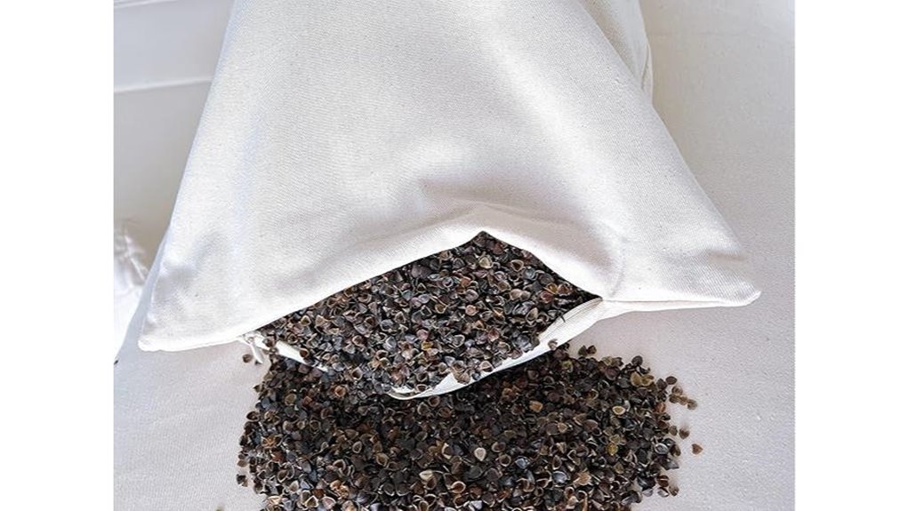 adjustable buckwheat queen pillow