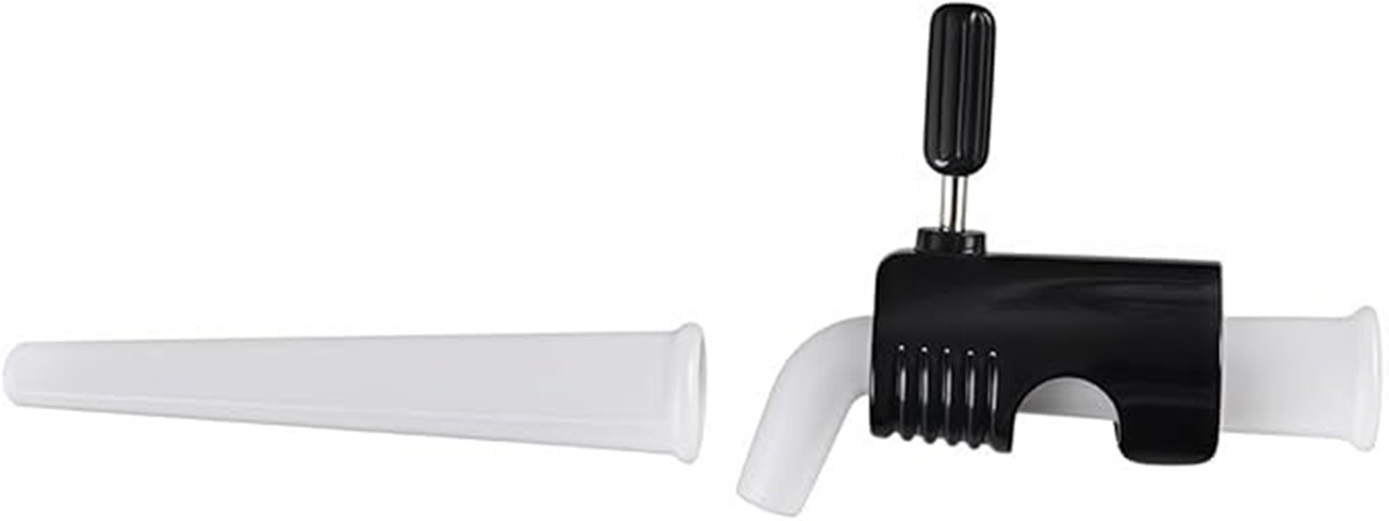 adjustable gooseneck flow regulator