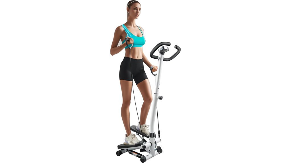 adjustable home stepper 300lb