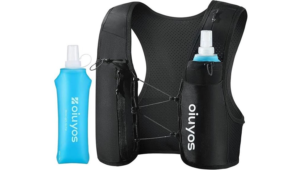 adjustable hydration vest 500ml