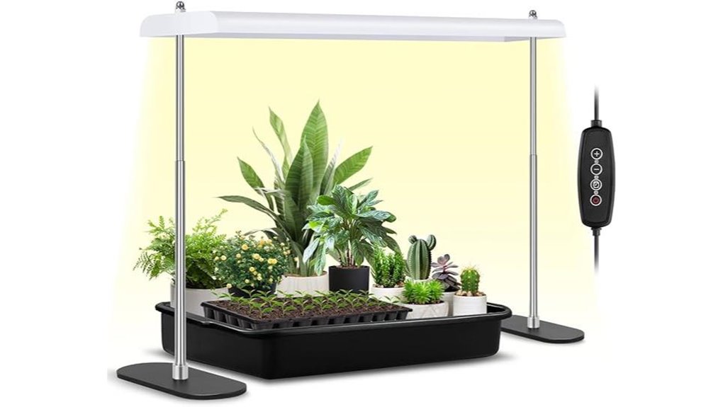 adjustable led grow stand