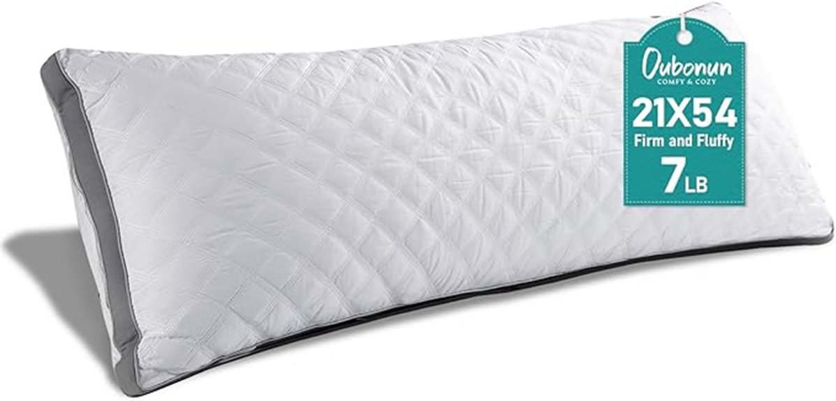 adjustable loft body pillows