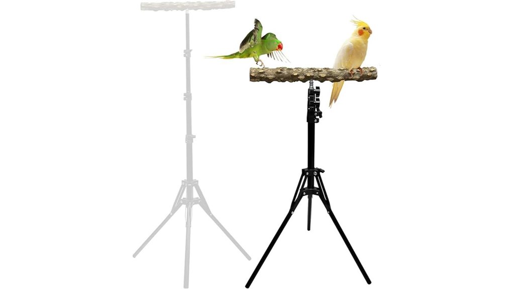 adjustable pepperwood parakeet perch