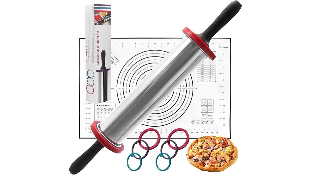 adjustable rolling pin set