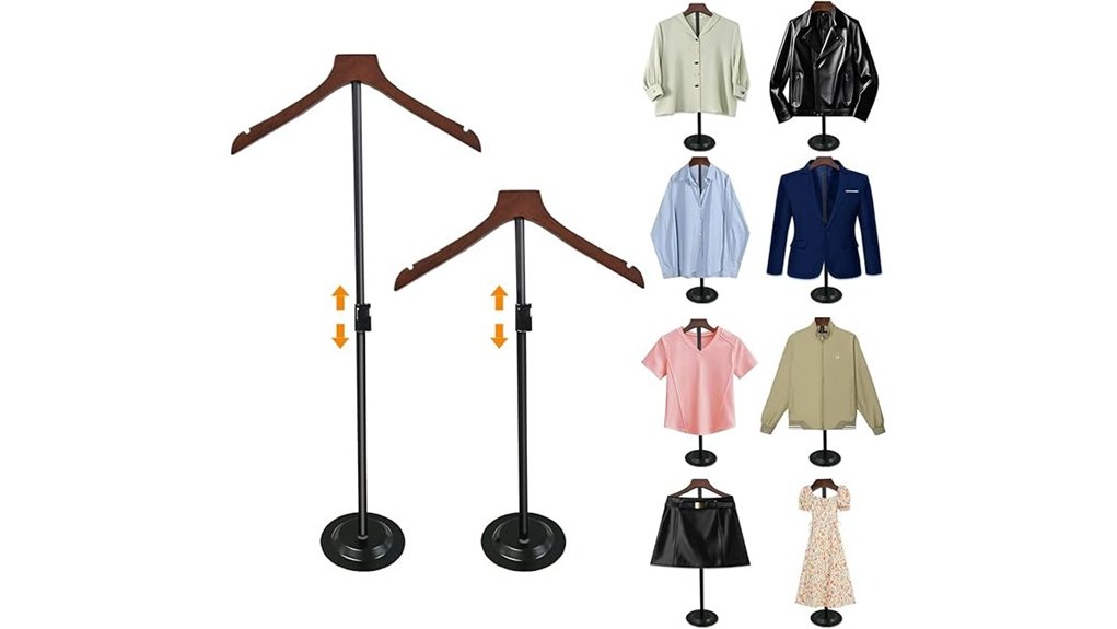 adjustable shirt jacket display