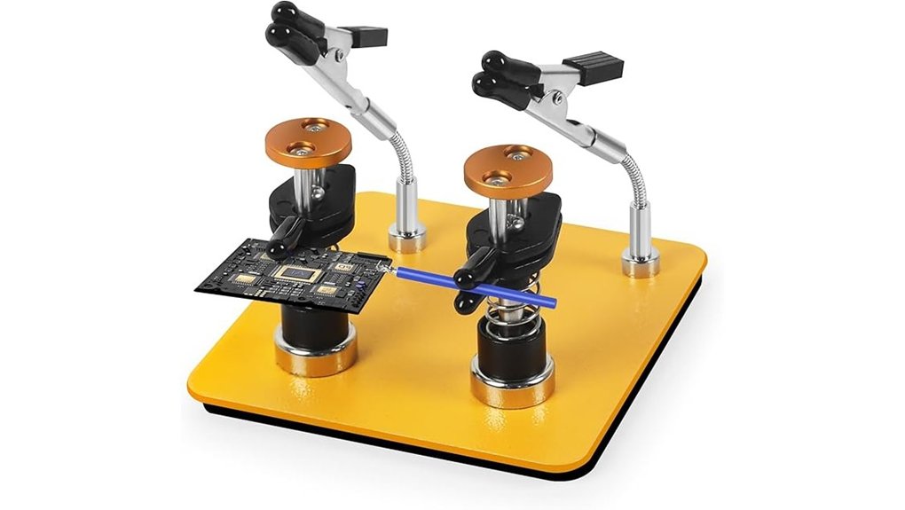 adjustable soldering clamp stand