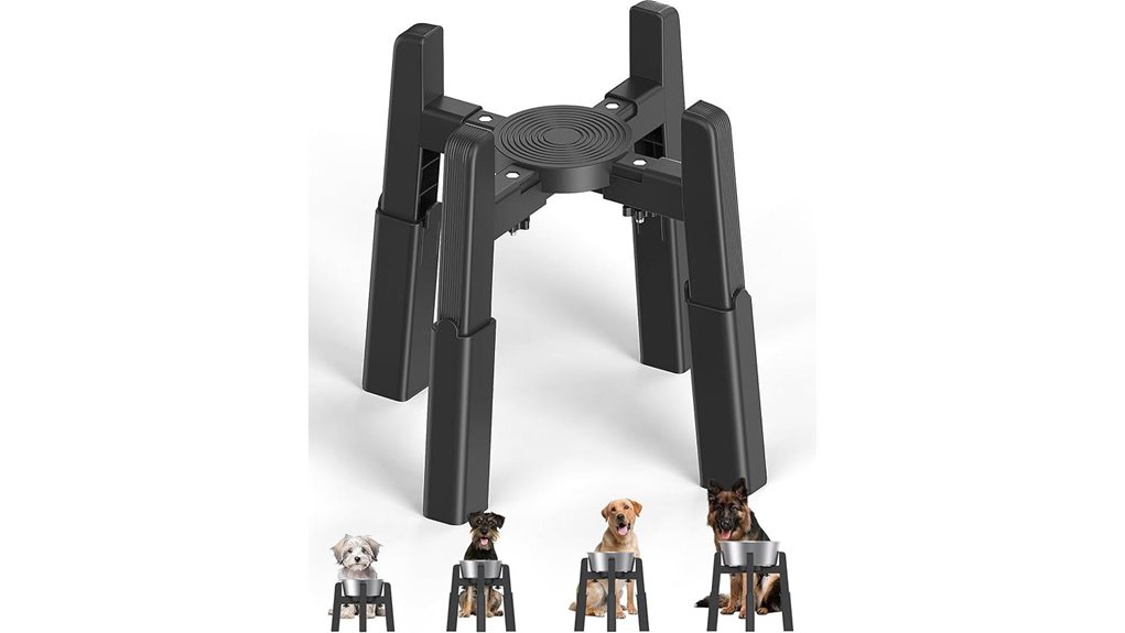 adjustable stable anti slip stand