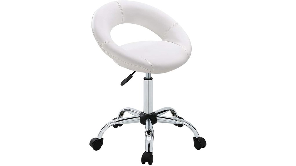 adjustable swivel work stool