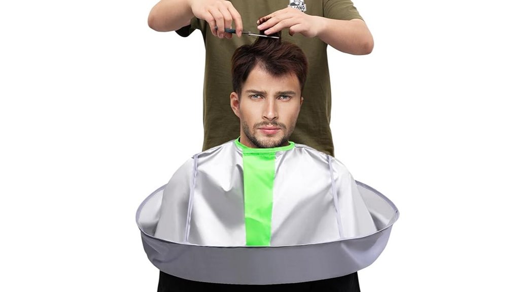 adult haircut cape umbrella
