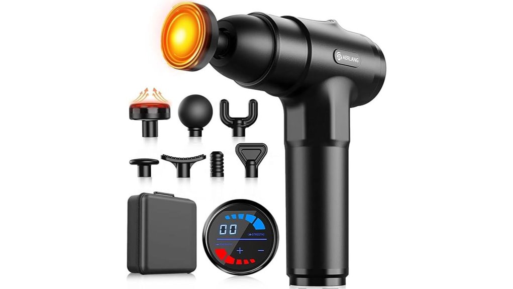 aerlang heated massage gun