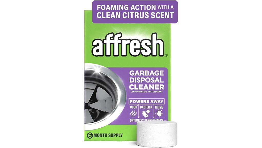 affresh disposal cleaner tablets