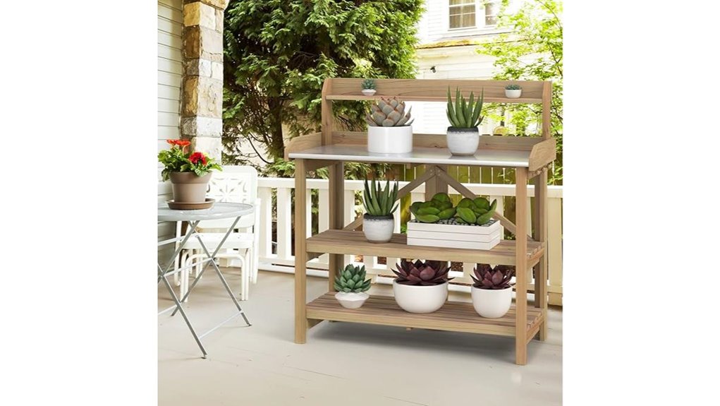 afstar two shelf potting bench