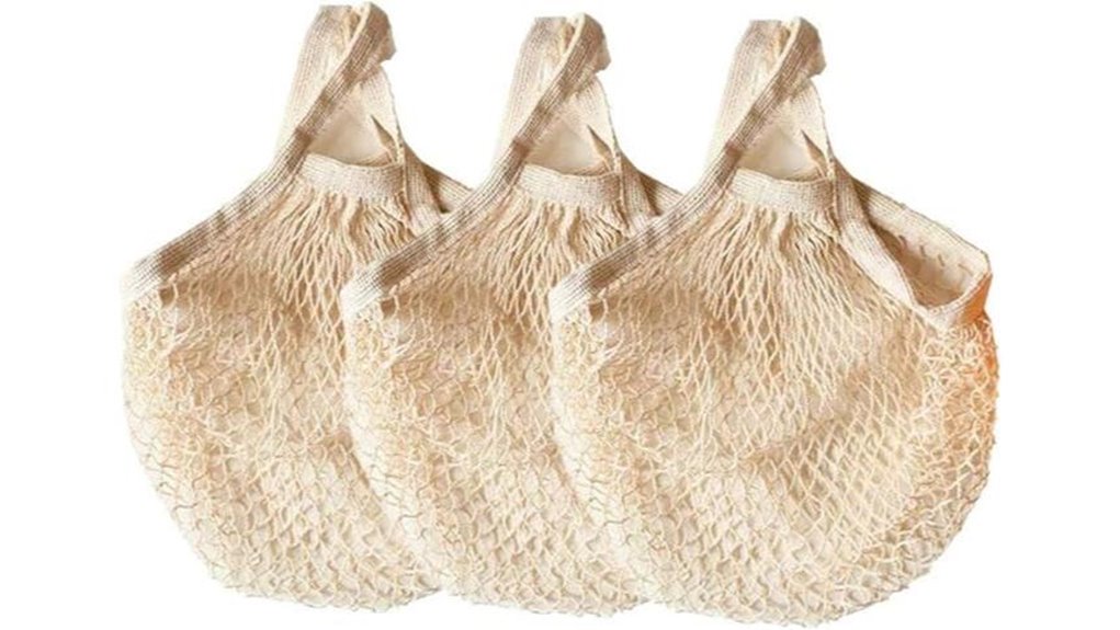 ahyuan beige mesh grocery