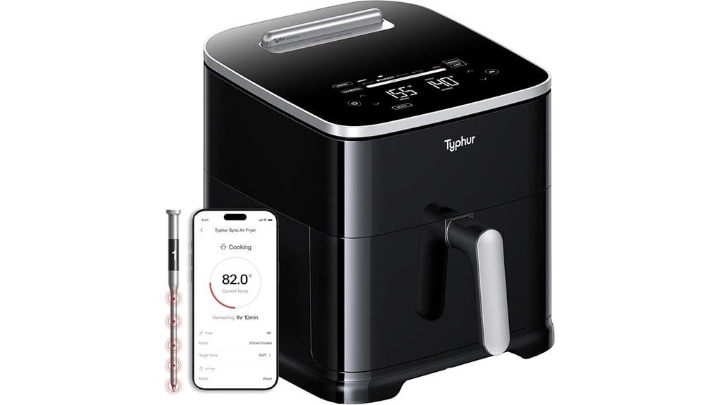 ai powered 8qt air fryer