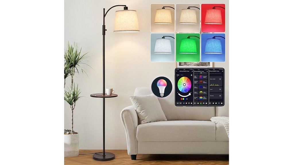 aidenoey smart lamp table