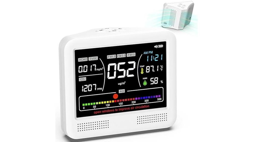 air quality monitor 16 in 1