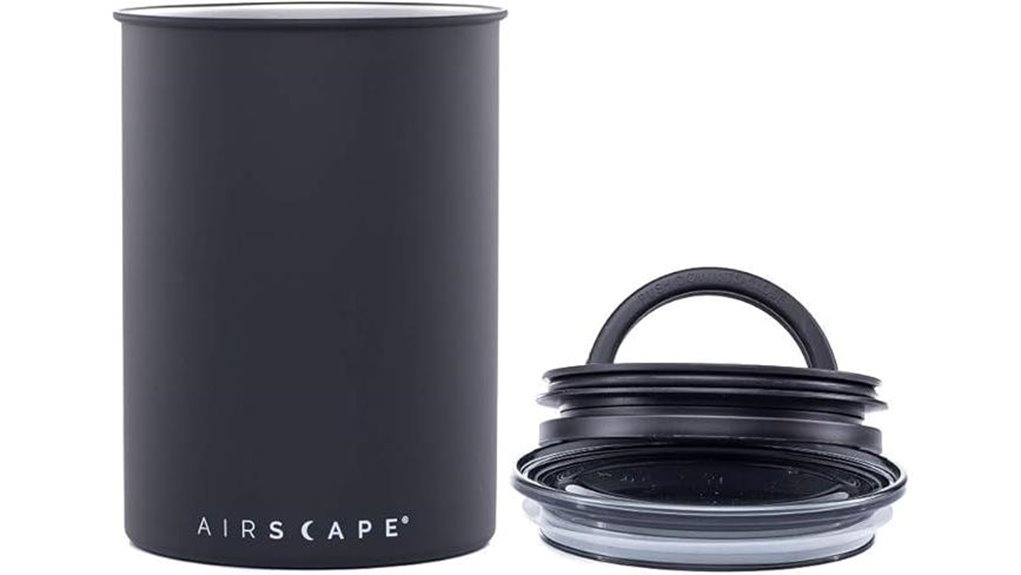 airscape stainless airless coffee
