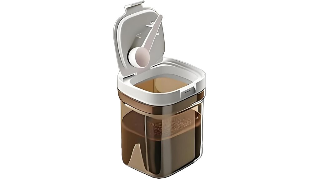 airtight 15oz coffee canister