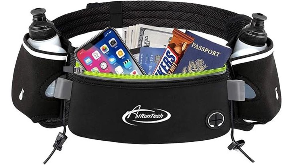 airuntech hydration belt bottle