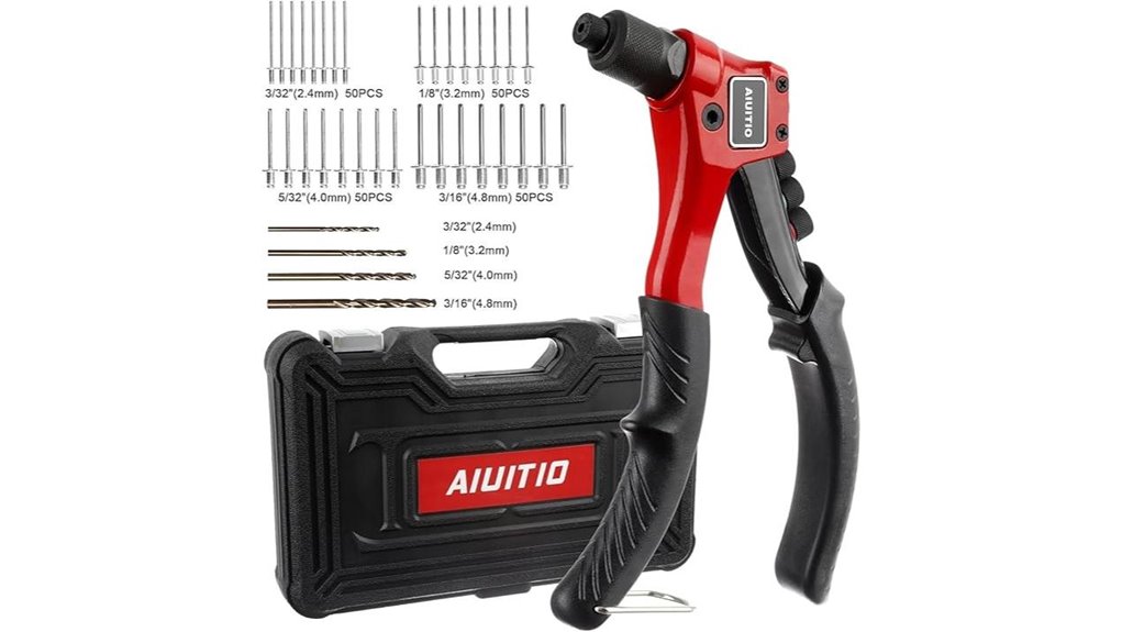 aiui rivet tool kit contents