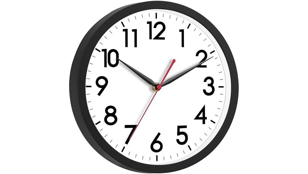 akcisot silent 12 inch clock