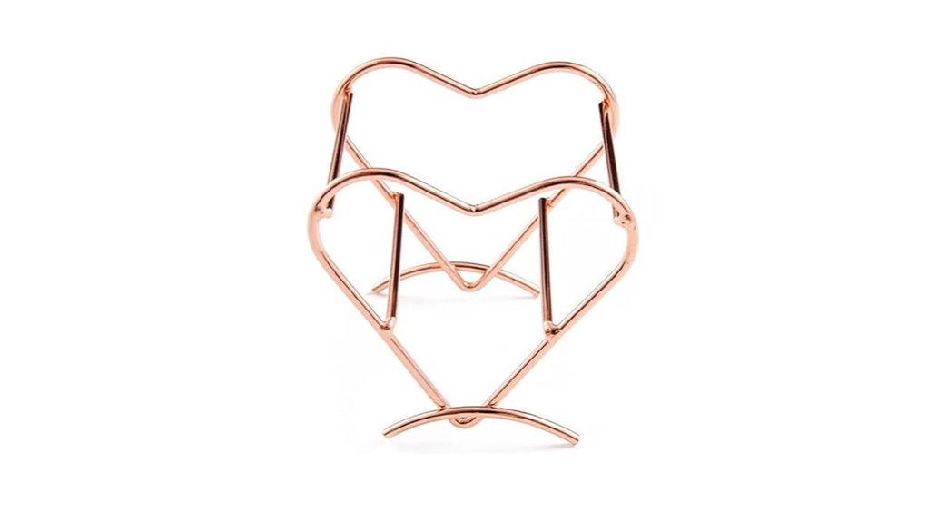 akoak sponge stand rose gold drying rack