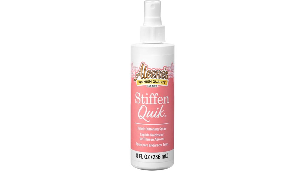 aleene s stiffen quik spray