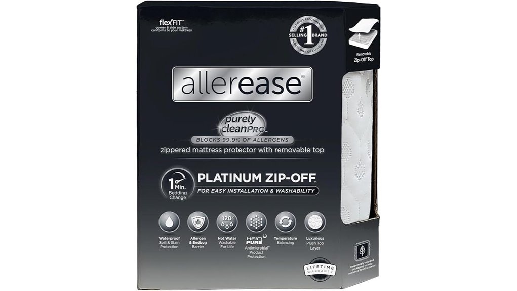 allerease platinum twin protector
