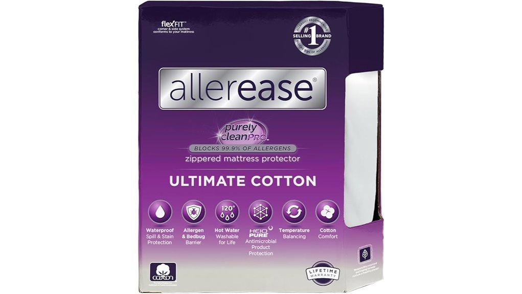 allerease queen mattress protector