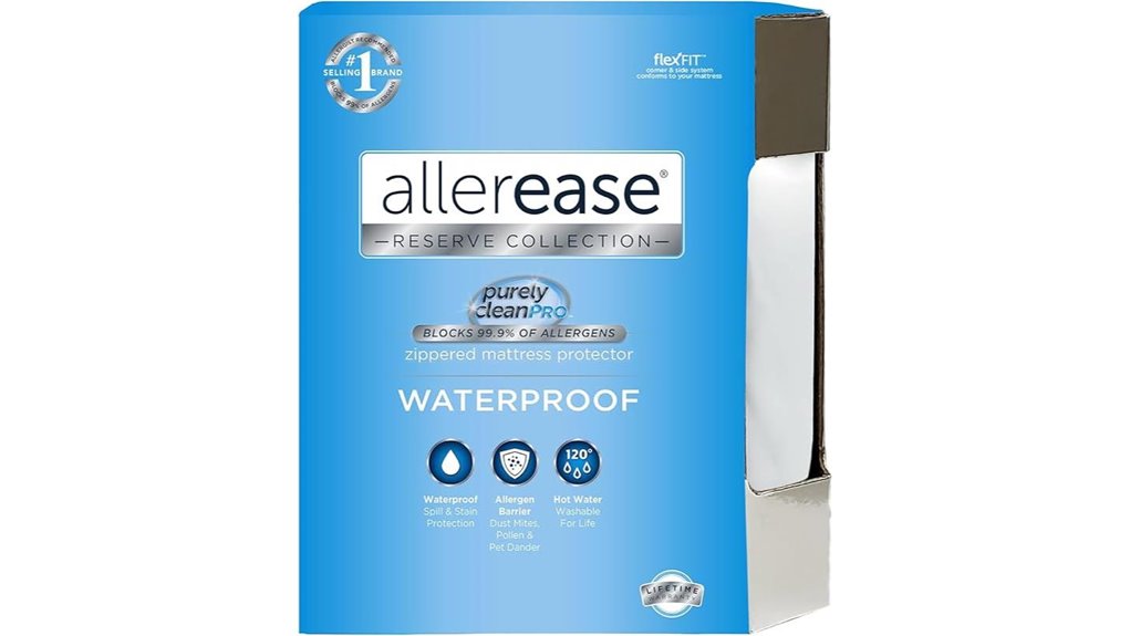 allerease queen waterproof protector