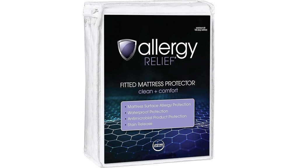 allergy relief waterproof mattress protector