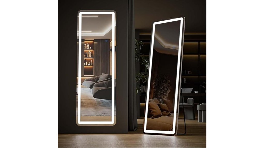 alpen led 60x16 mirror