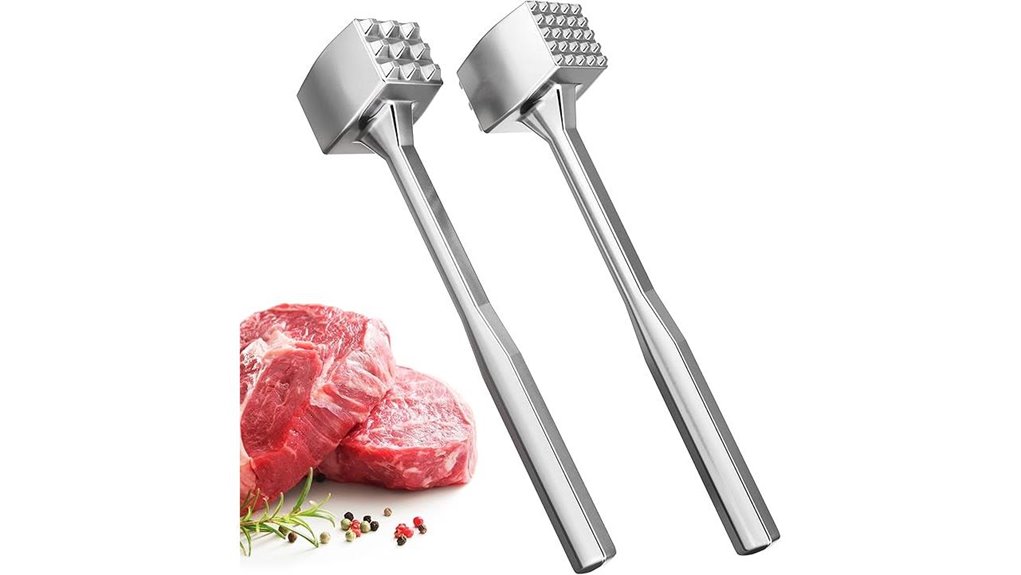 aluminum double sided meat mallet