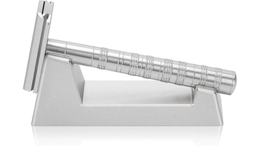 aluminum henson razor stand