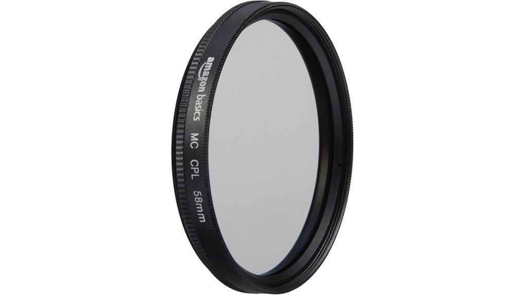 amazon basics 58mm circular polarizer filter