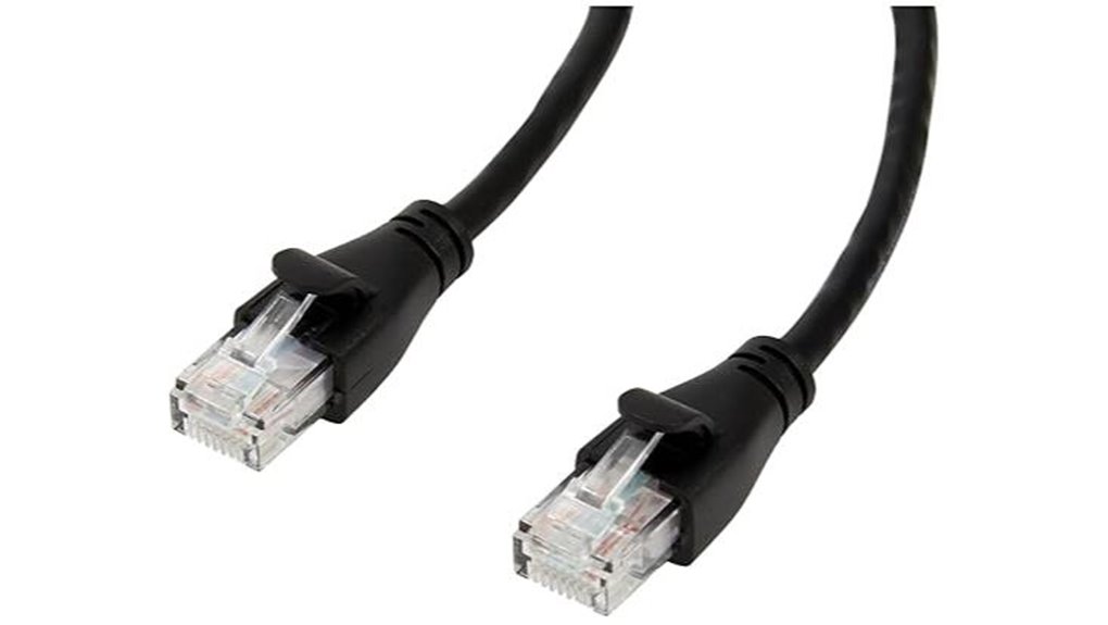 amazon basics cat 6 ethernet 25 ft black