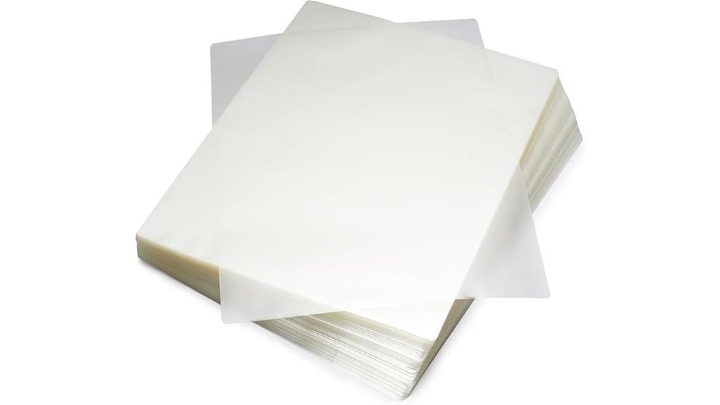 amazon basics laminating sheets 200
