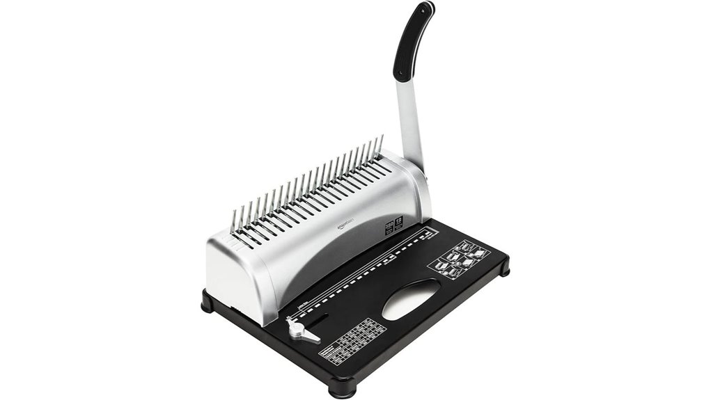 amazonbasics comb binding 350 sheet