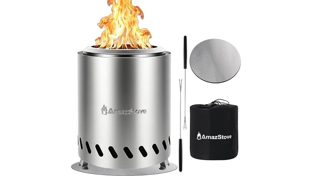 amazstove 9 7x7 1 fire pit