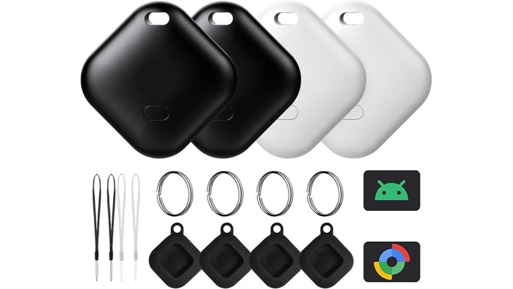 android tracker 4 pack cases