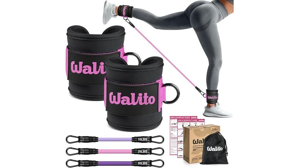 ankle resistance band cuffs