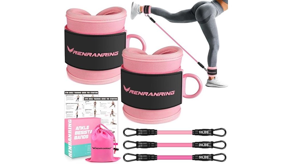 ankle resistance band cuffs