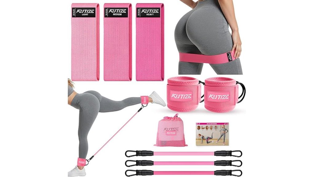 ankle resistive fabric cuffs