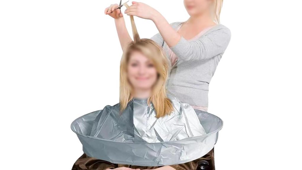 anti static adjustable barber cape